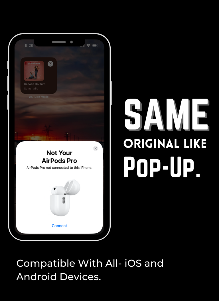 AirPods Pro 2nd Gen With ANC | Free Silicone Case & 10,000mAH Mag Safe