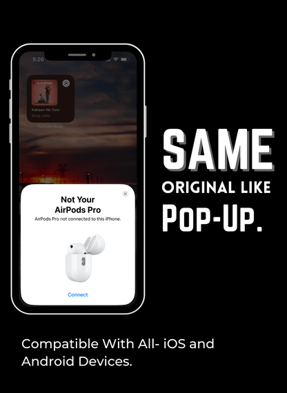 AirPods Pro 2nd Gen With ANC | Free Silicone Case & 10,000mAH Mag Safe