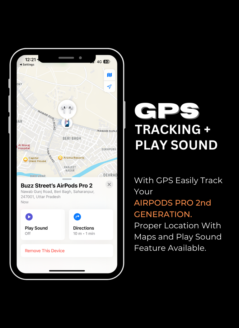AirPods Pro 2nd Gen With ANC | Free Silicone Case & 10,000mAH Mag Safe