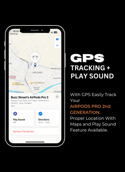 AirPods Pro 2nd Gen With ANC | Free Silicone Case & 10,000mAH Mag Safe
