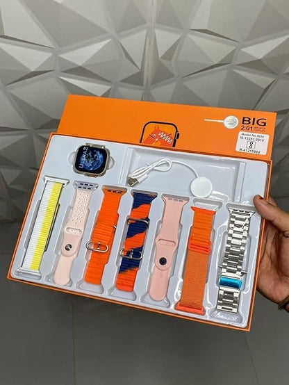✨ 7-in-1 Premium 45mm Smartwatch Set + FREE AirPods Pro 2 | Redefine Your Lifestyle!