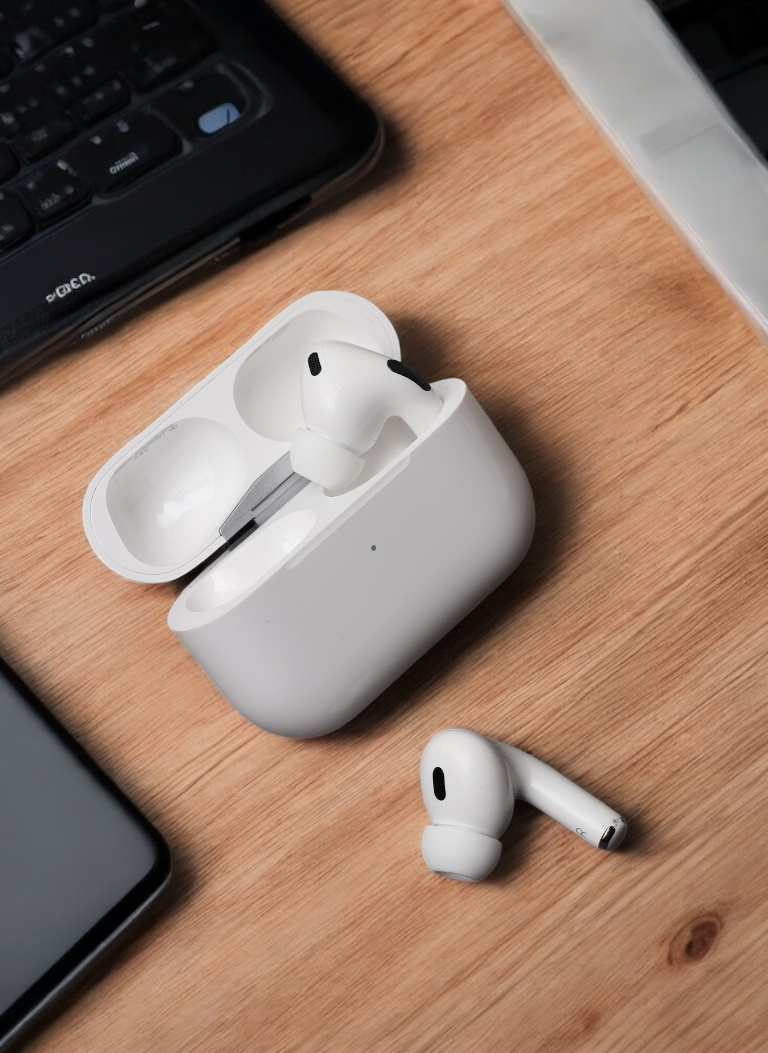 AirPods Pro 2nd Gen With ANC | Free Silicone Case & 10,000mAH Mag Safe