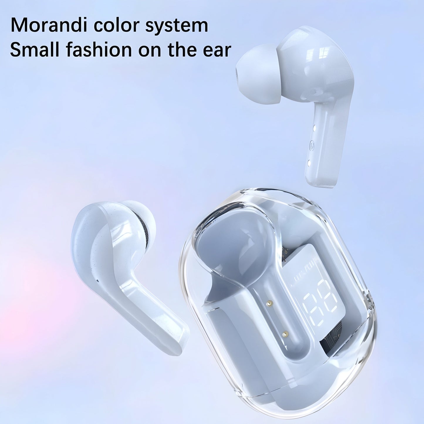 UltraPods Max – Premium Sound, Powerful Bass, and Smart LED Display Earbuds With (6 Months Warranty)