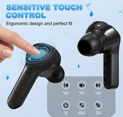 UltraPods Max – Premium Sound, Powerful Bass, and Smart LED Display Earbuds With (6 Months Warranty)